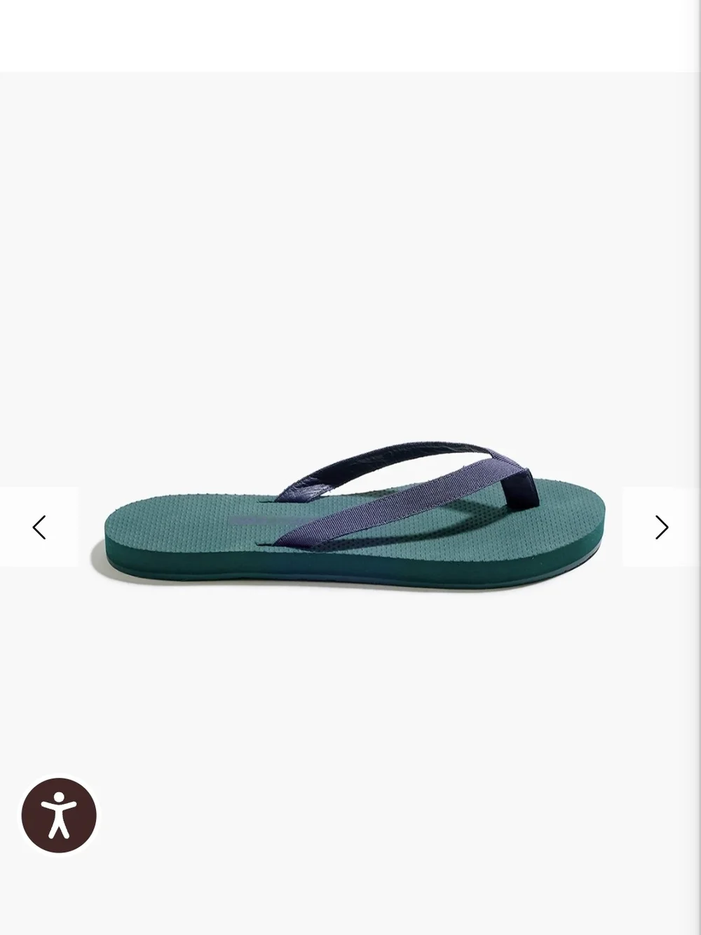T'kee X JCrew Sandals with Navy Straps